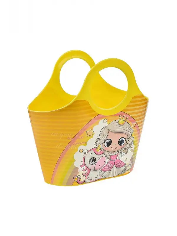 Desenli Çocuk Çantası-gırl Power