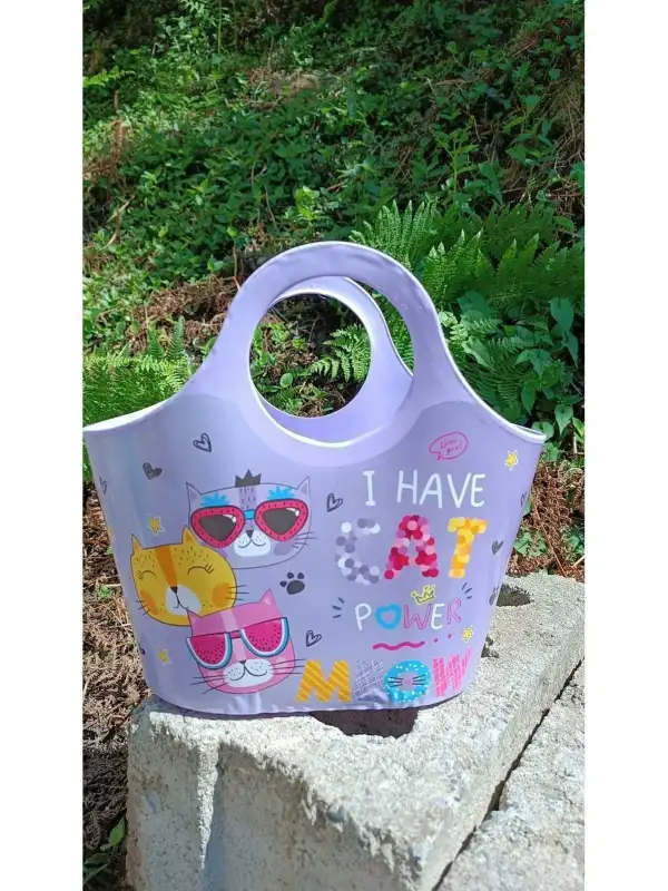 Desenli Çocuk Çantası-gırl Power