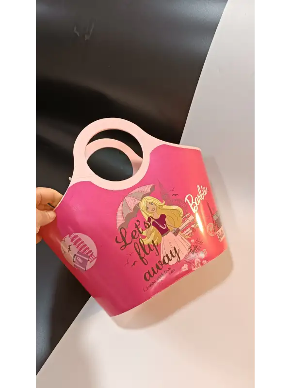 Desenli Çocuk Çantası-gırl Power