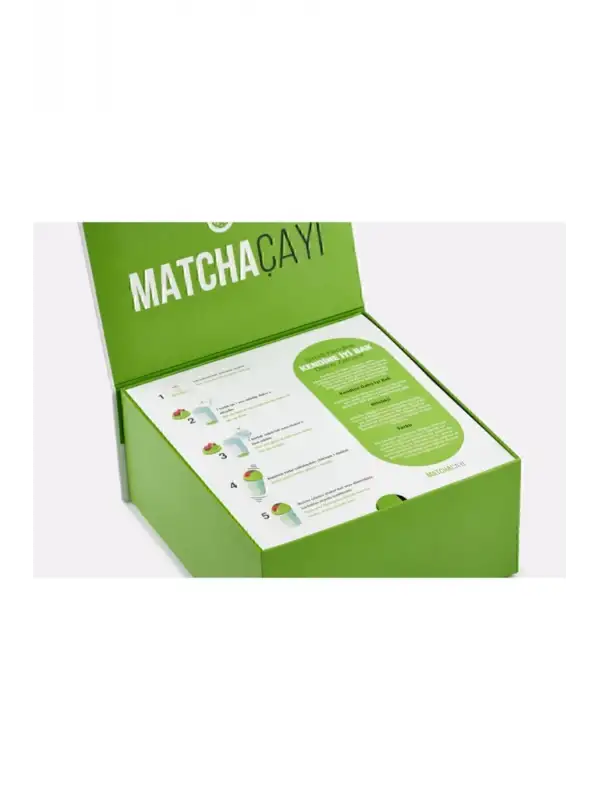 Detox Matcha Çayı 30 Günlük 60 Adetx2gr Shaker Hediye