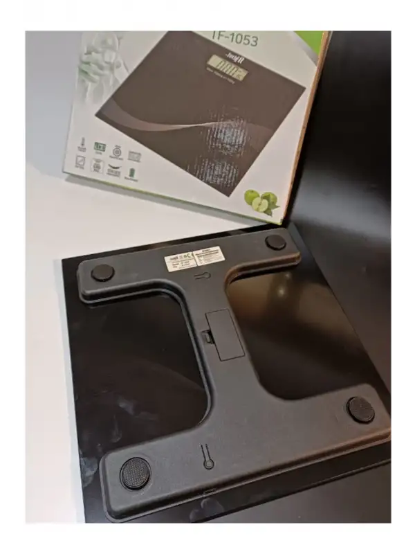 Dijital Banyo Baskülü Siyah Cam