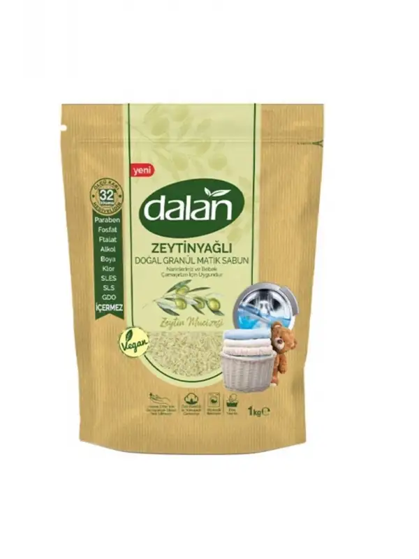 Doğal Granül Sabun Tozu Bebek Çamaşırları Için 1000 gr