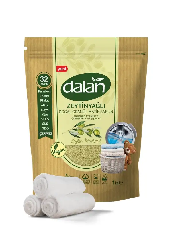 Doğal Granül Sabun Tozu Bebek Çamaşırları Için 1000 gr