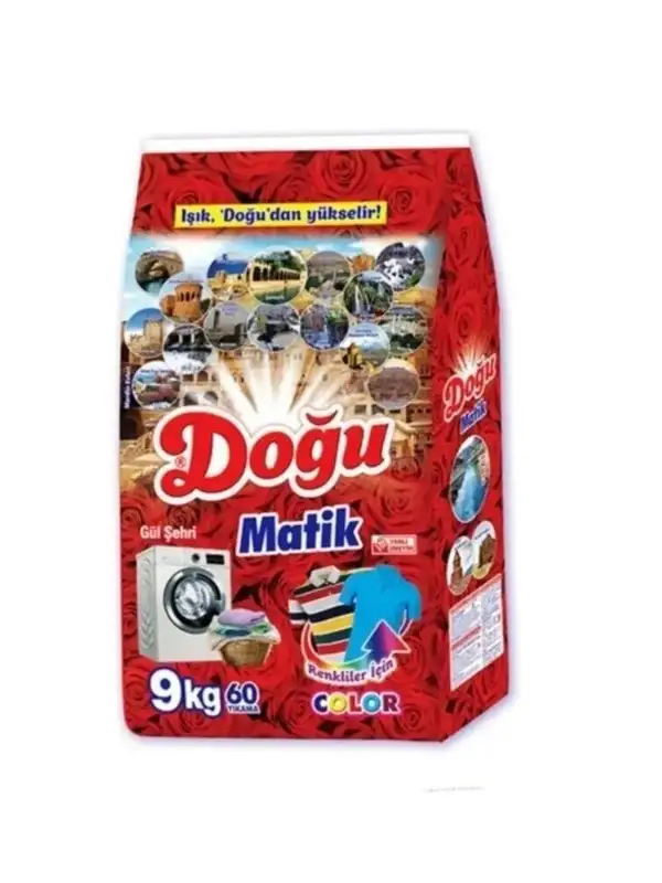 9 kg Renkli Toz Deterjan