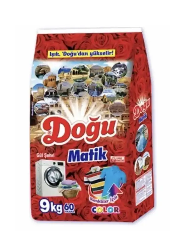 9 kg Renkli Toz Deterjan