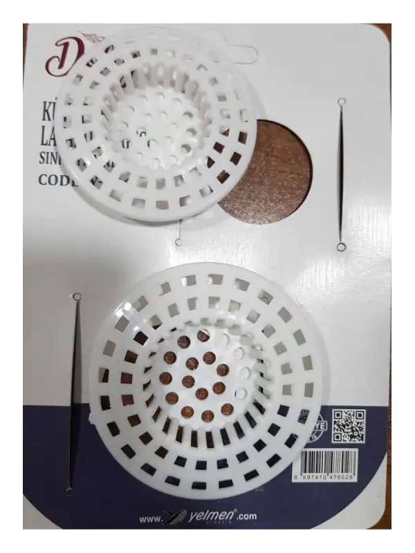 Dolly Life Style Plastik Küvet Ve Lavabo Süzgeci 2 Li Draf