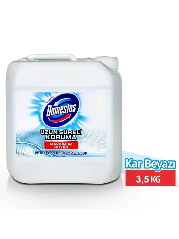 Domestos 3,2 Lt Çamaşır Suyu Kar Beyazı