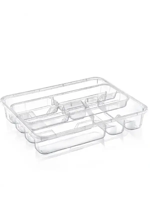 Dünya Pls Şeffaf Double Kaşıklık 14008