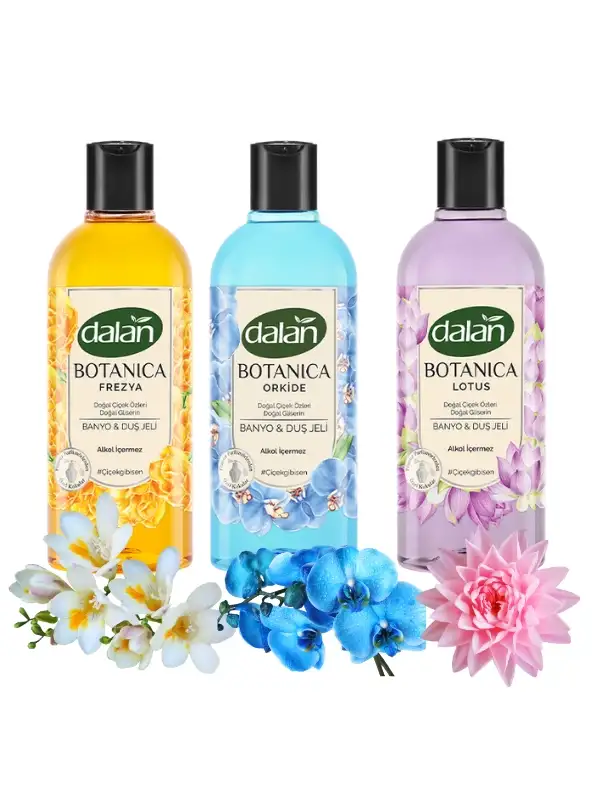 Duş Jeli Frezya-Orkide-Lotus 3x500ml