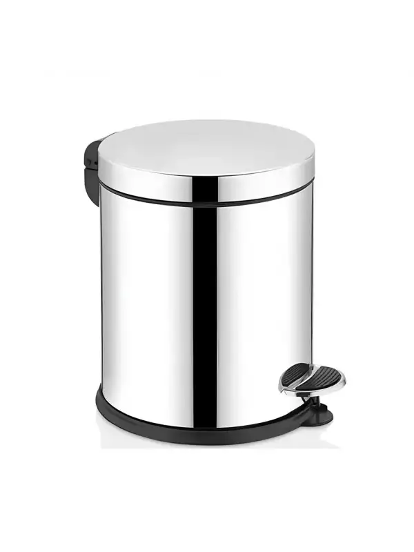 Efor Pedallı Çöp Kovası Krom 3lt 401