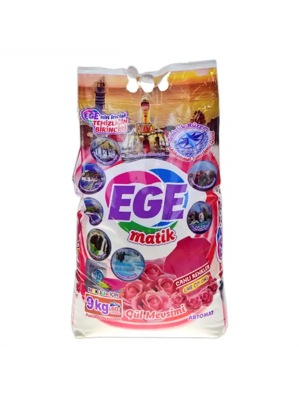 Ege Matik Color Toz Deterjan 9 Kg