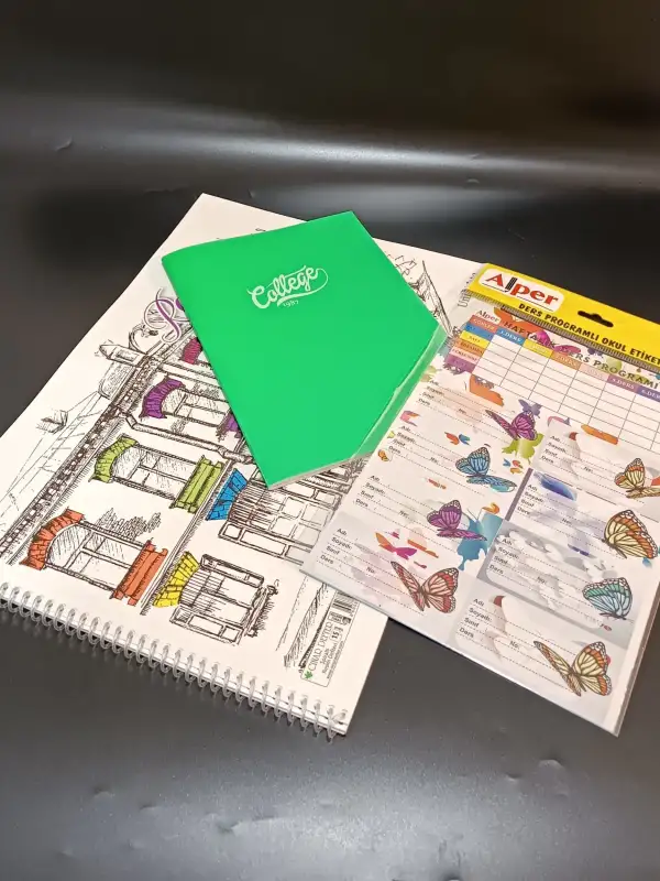 En Kullanışlı Okul Kırtasiye Seti 16 Çeşit Ürün