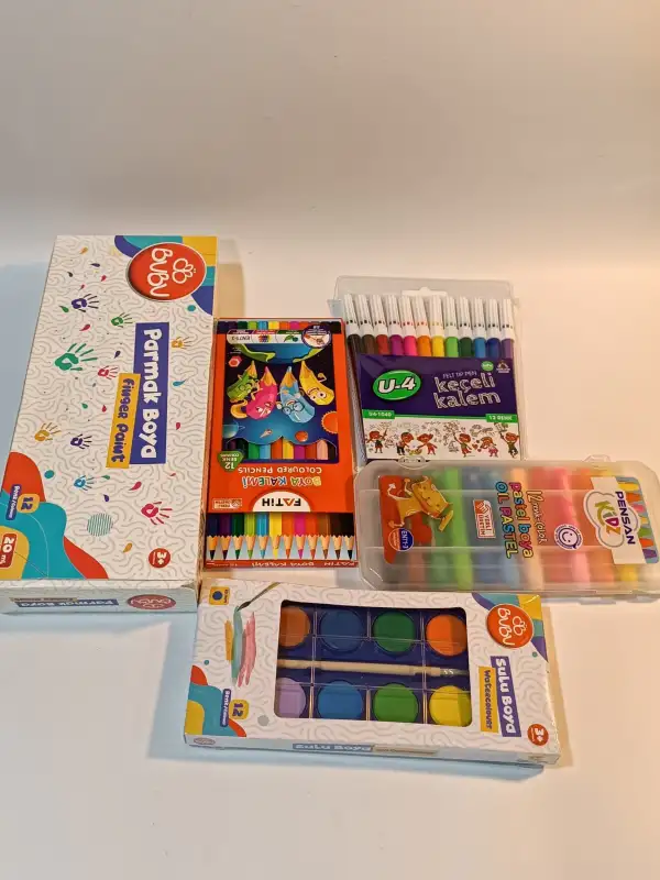 En Kullanışlı Okul Kırtasiye Seti 16 Çeşit Ürün