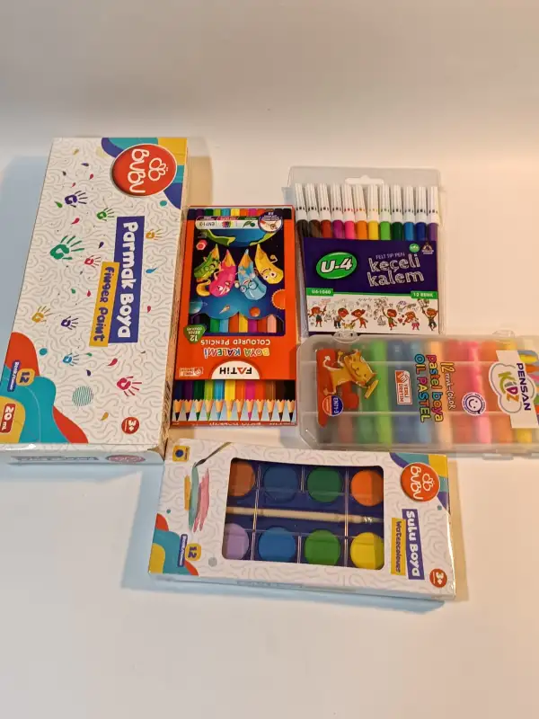 En Kullanışlı Okul Kırtasiye Seti 16 Çeşit Ürün