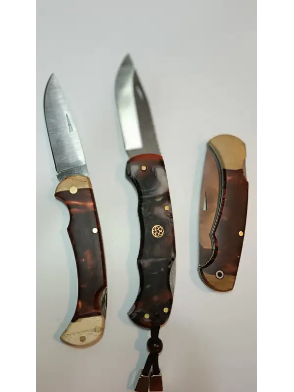 Epoksi Kabzeli Çakı Av Ve Kamp Bıçağı