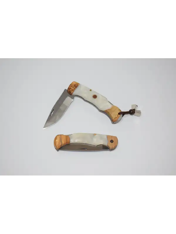 Epoksi Kabzeli Çakı Av Ve Kamp Bıçağı