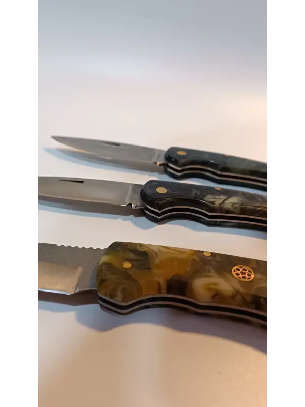 Epoksi Kabzeli Çakı Av Ve Kamp Bıçağı