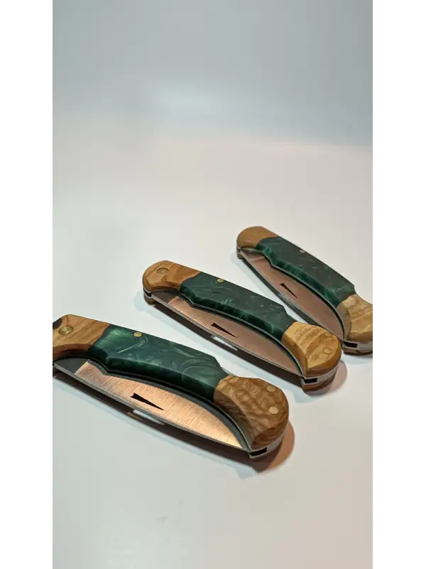 Epoksi Kabzeli Çakı Av Ve Kamp Bıçağı