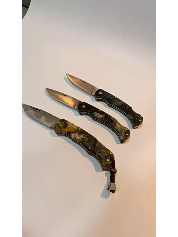 Epoksi Kabzeli Çakı Av Ve Kamp Bıçağı