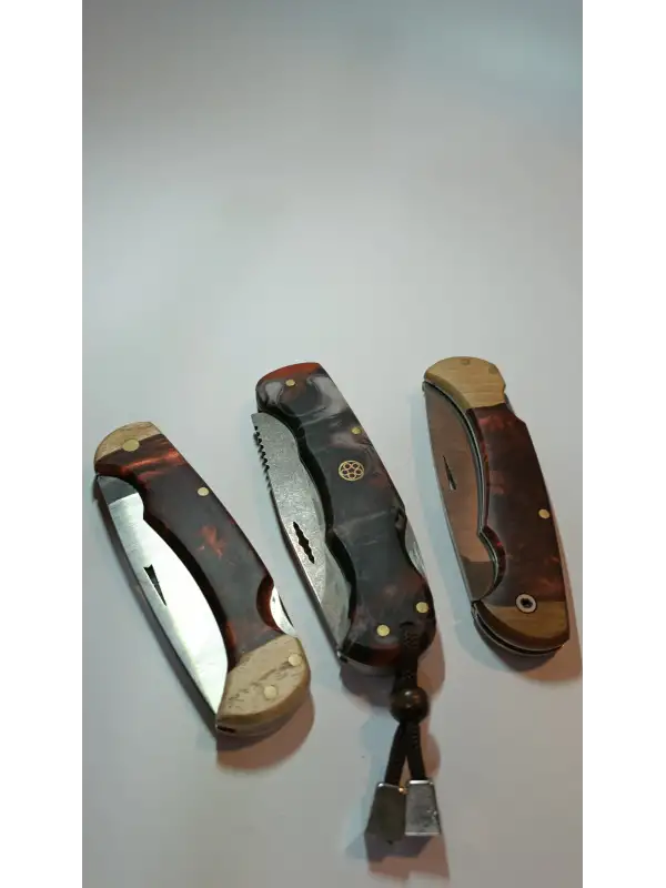 Epoksi Kabzeli Çakı Av Ve Kamp Bıçağı