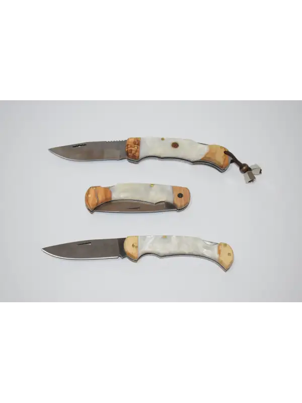 Epoksi Kabzeli Çakı Av Ve Kamp Bıçağı