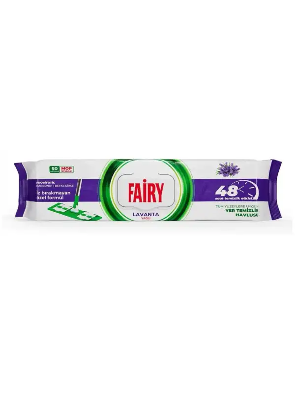Fairy 50 Li Mop Temizlik Havlusu Lavanta