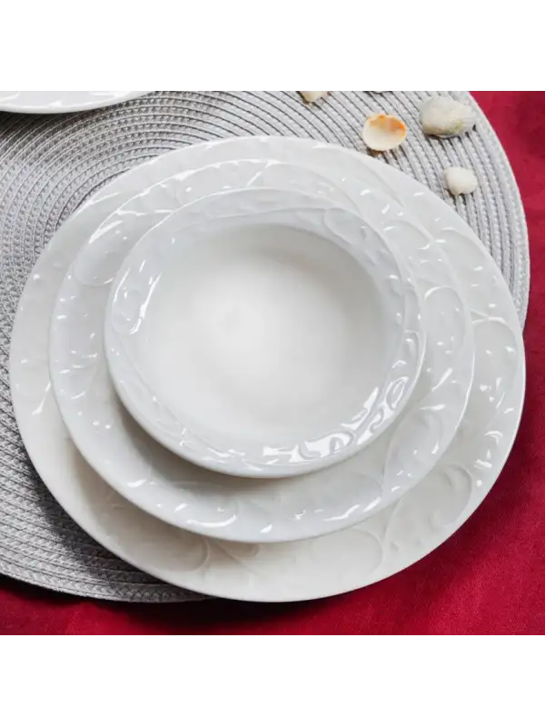 Farika Bahar 24 Prç Yalın Yemek Takımı