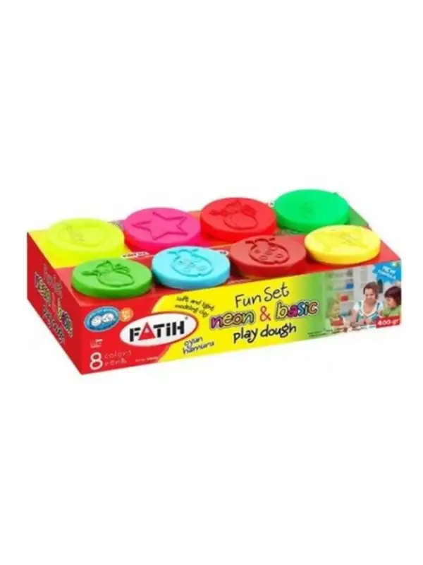 Fatih Mini Oyun Hamuru 8 Li Set