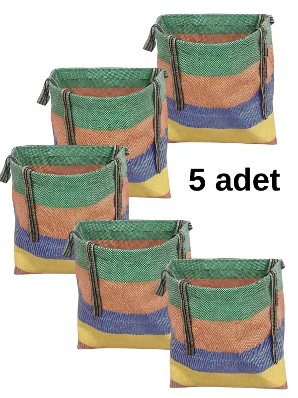 Fındık Toplama Sepeti Renkli Kalın ve Kullanışlı 5 adet