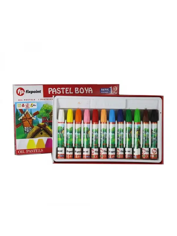 Fixpoint Lüks Pastel Boya 12 Renk P-1770