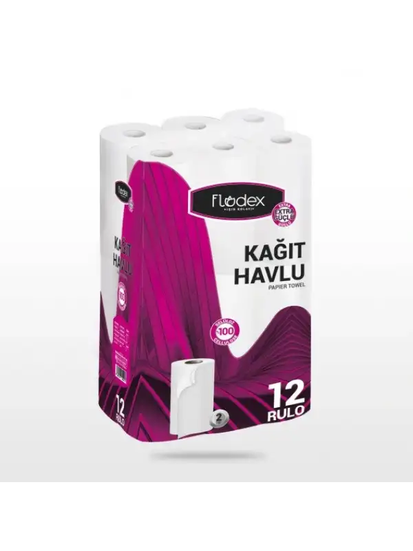 Flodex 12 Li Kağıt Havlu 2 Katlı