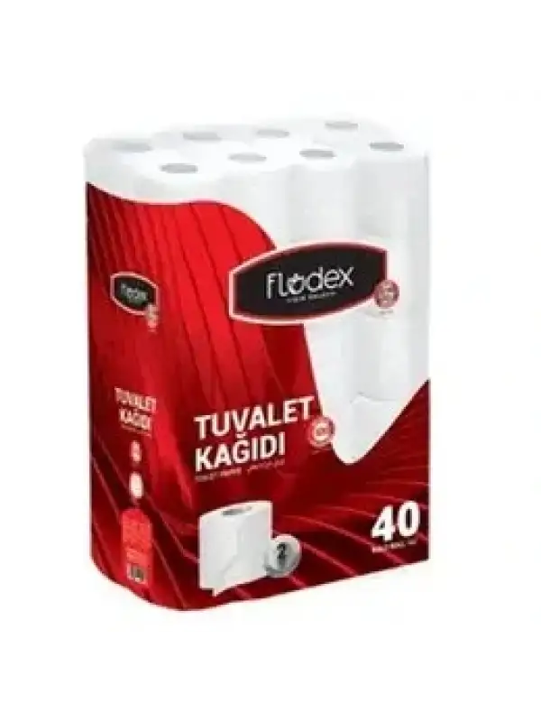 Flodex 40 Lı Tuvalet Kağıt 2 Katlı