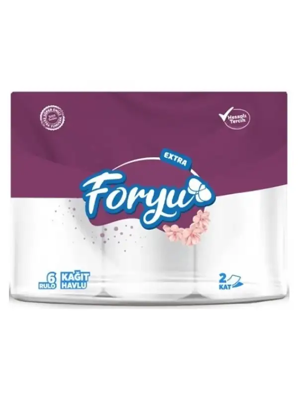Foryu 6 Lı Kağıt Havlu Extra