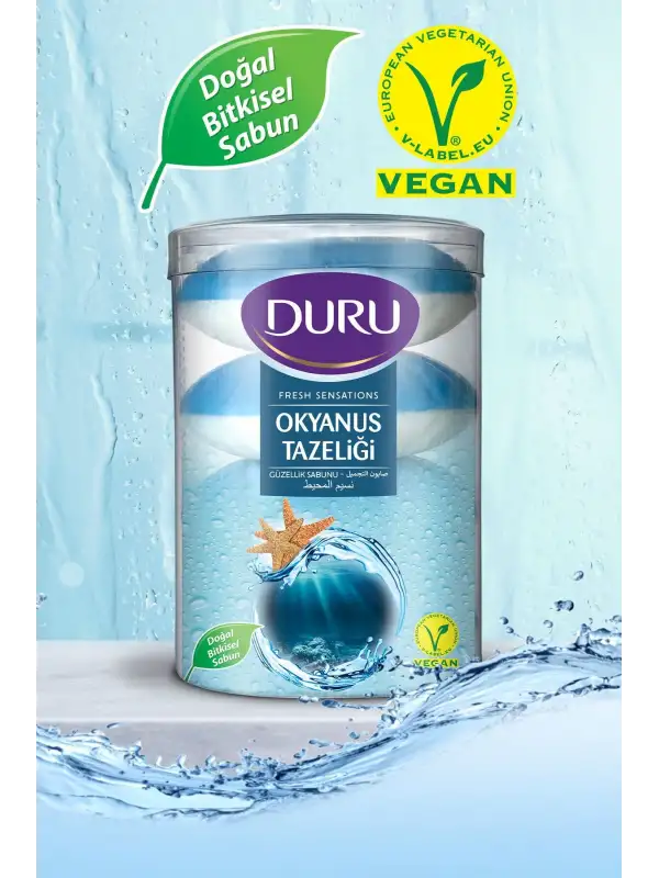 Fresh Sensations Okyanus Tazeliği 16 Adet Güzellik Sabunu 4x400gr