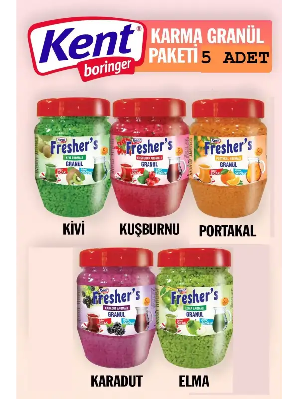 Freshers Granül İçecek 5lİ Karma Oralet Sıcak Soğuk