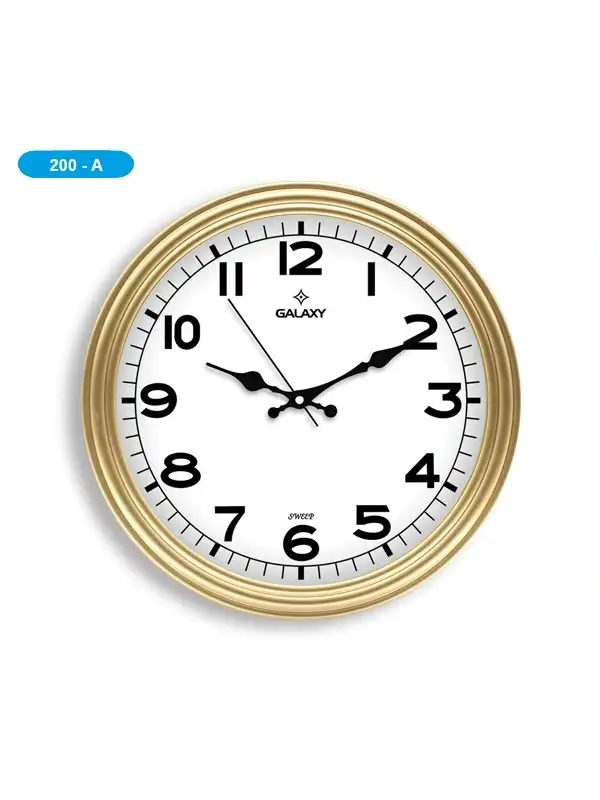 Galaxy Duvar Saati Gold 200-a