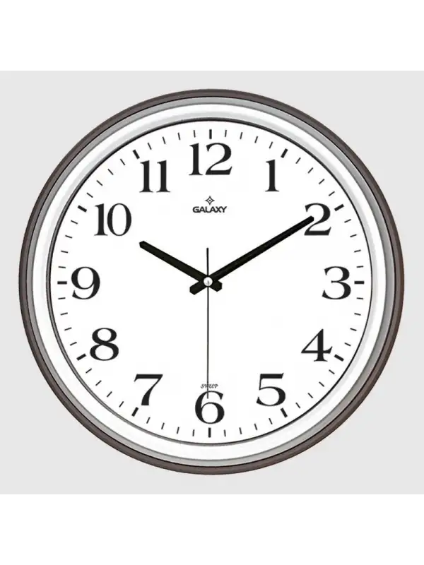 Galaxy Premium Duvar Saati Füme 1971-fg