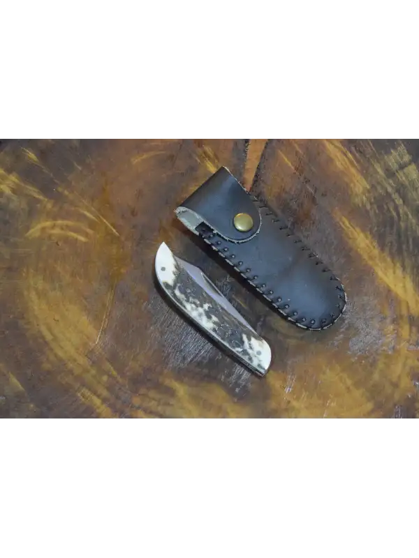 Geyik boynuzu Avcı Çakı