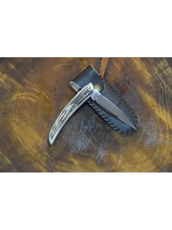 Geyik Boynuzu Sivri sap Çakı