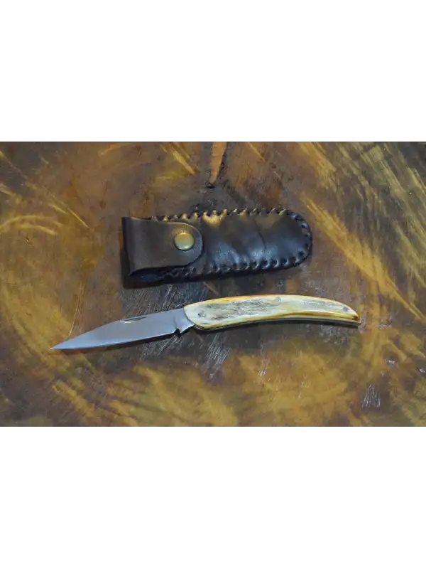 Geyik Boynuzu Sivri sap Çakı