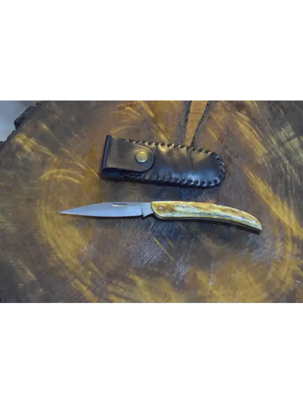 Geyik Boynuzu Sivri sap Çakı