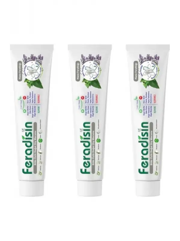 Gimdes Helal Sertifikalı Nane Ferahlığı Diş Macunu 5 li Set