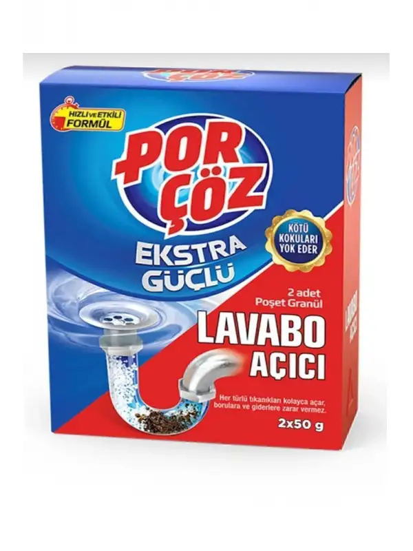 Granül Lavabo Açıcı 100 ml 2 Li