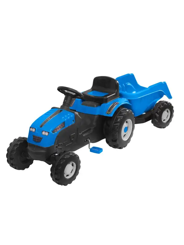 Güçlü Jumbo Pedallı Traktör Mavi 5680