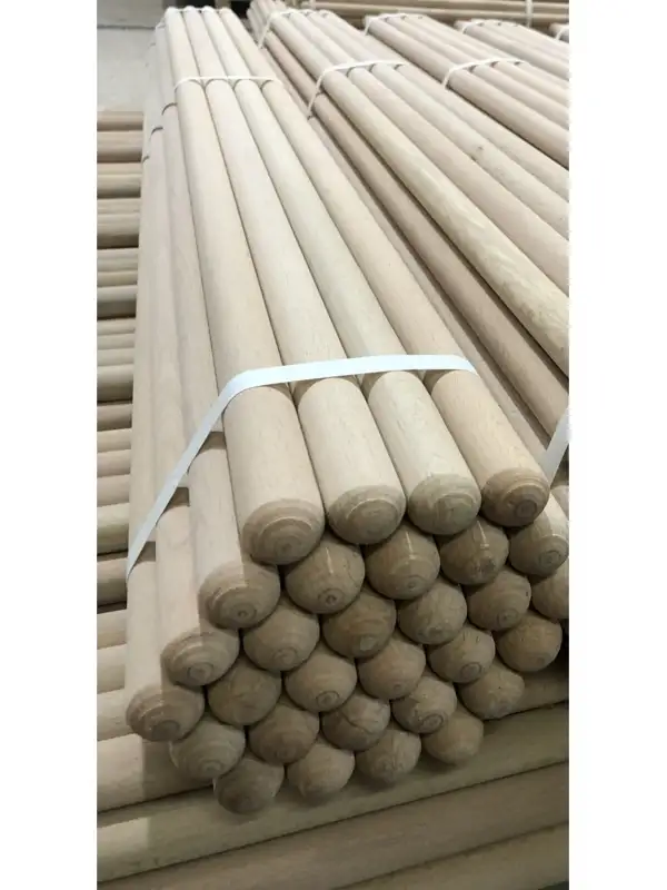 Fırça Sapı Ahşap Çam Süpürge Sapı 150cm Mop Sapı Dayanıklı Sağlam 1 adet