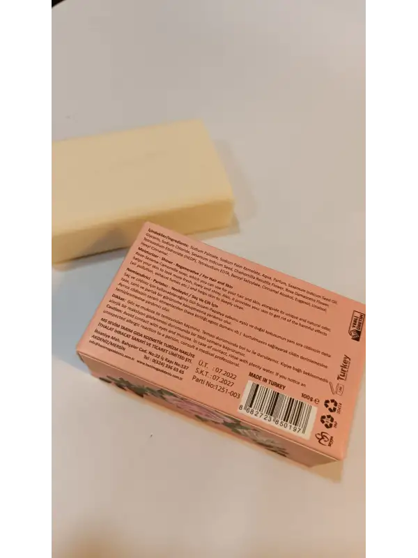 Akdeniz Doğal Gül Susam Papatya Sabunu 100 Gr,gül