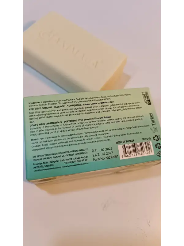 Akdeniz Keçi Sütü Sabunu 100 Gr,keçisütü