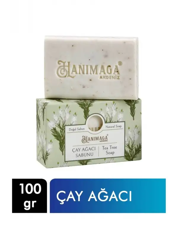 Akdeniz Doğal Çay Ağacı Sabunu 100 Gr,çayağacı
