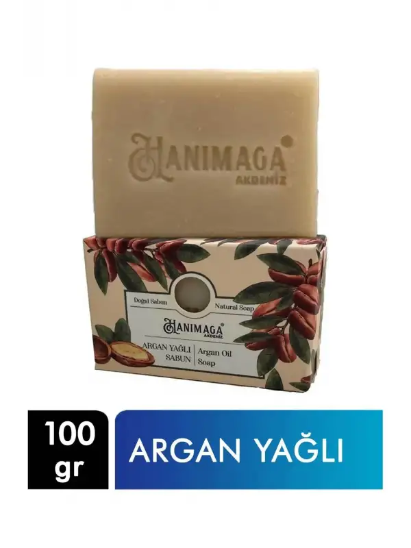 Akdeniz Argan Yağlı Doğal Sabun 100 Gr,argan