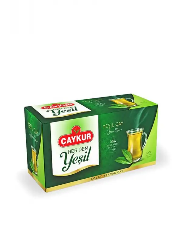 Her Dem Yeşil Süzen Poşet Çay Sade 40gr